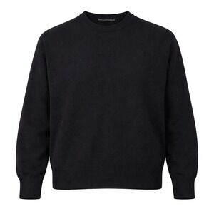 Jenni Kayne Sweater Womens Small Black Cashmere Merino Knit Luxe Minimal